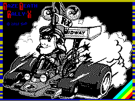 Maze Death Rally-X - Loading Screen