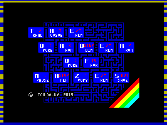 The Order of Mazes - Loading Screen