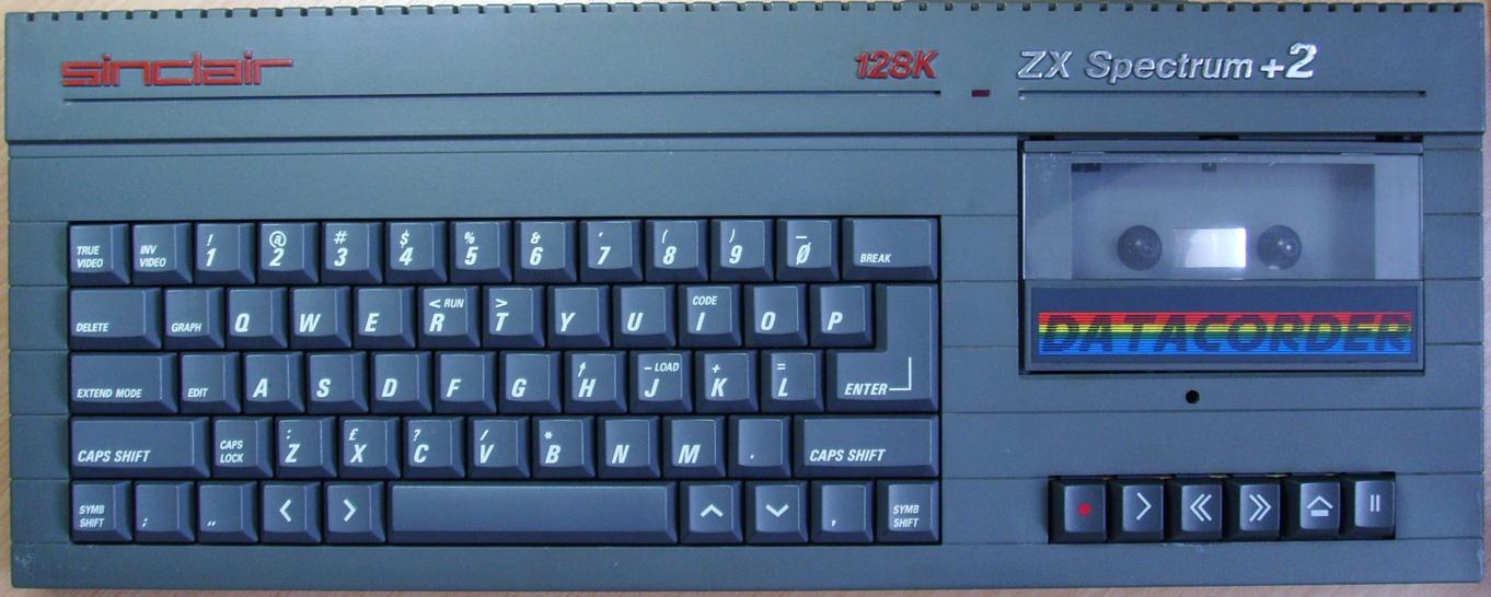 Sinclair ZX Spectrum - 128k +2 Case (Amstrad)