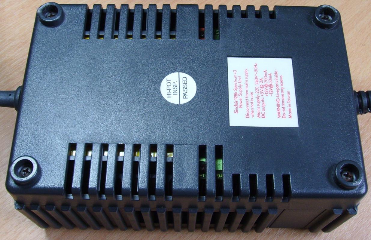 Sinclair ZX Spectrum - 128k +3 Power Supply Unit Bottom
