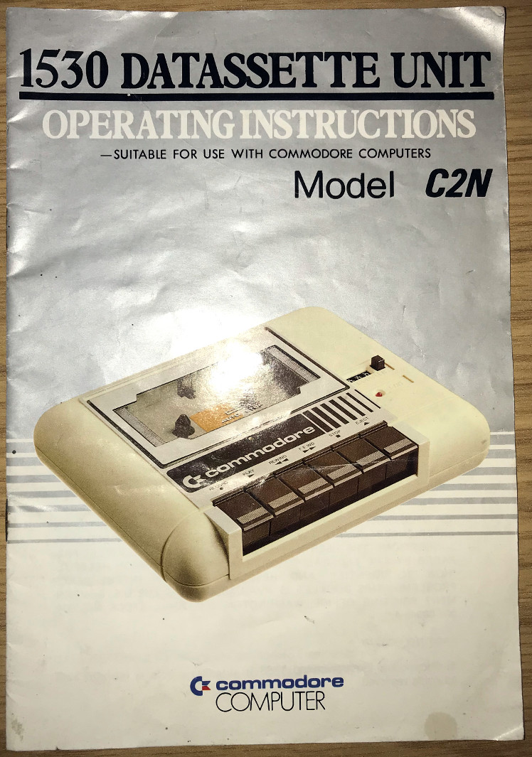 Commodore 64 - 1530 Datassette Operating Instructions