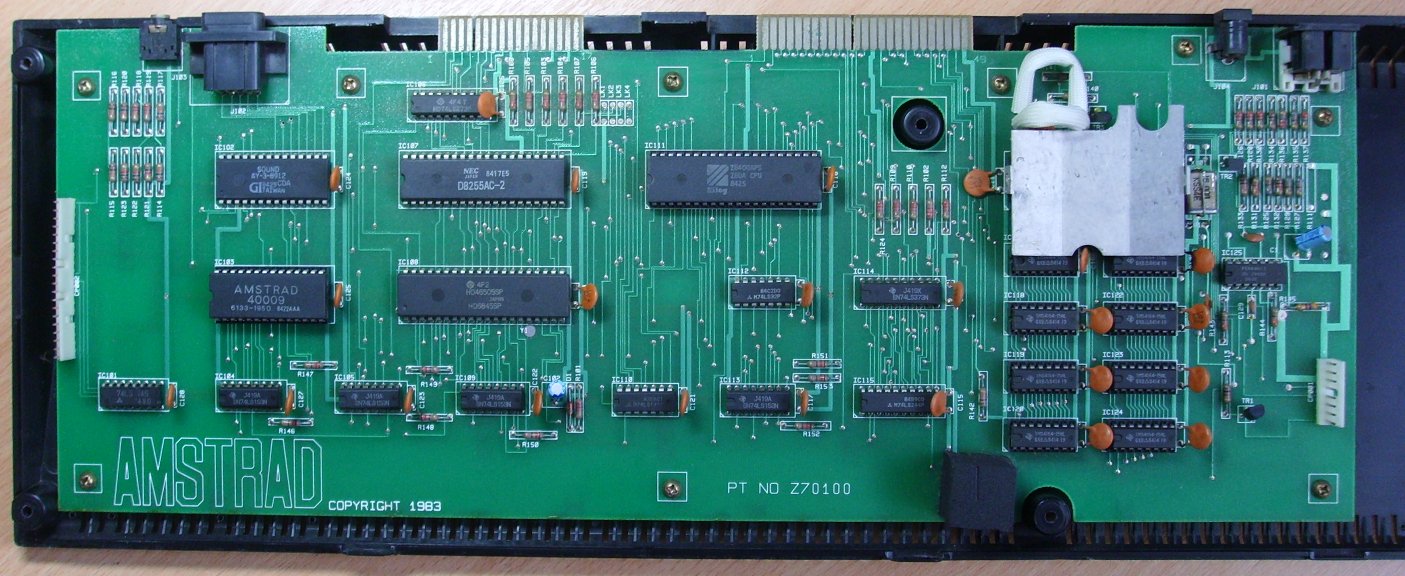 Amstrad CPC464 - Revision 1-100 Motherboard