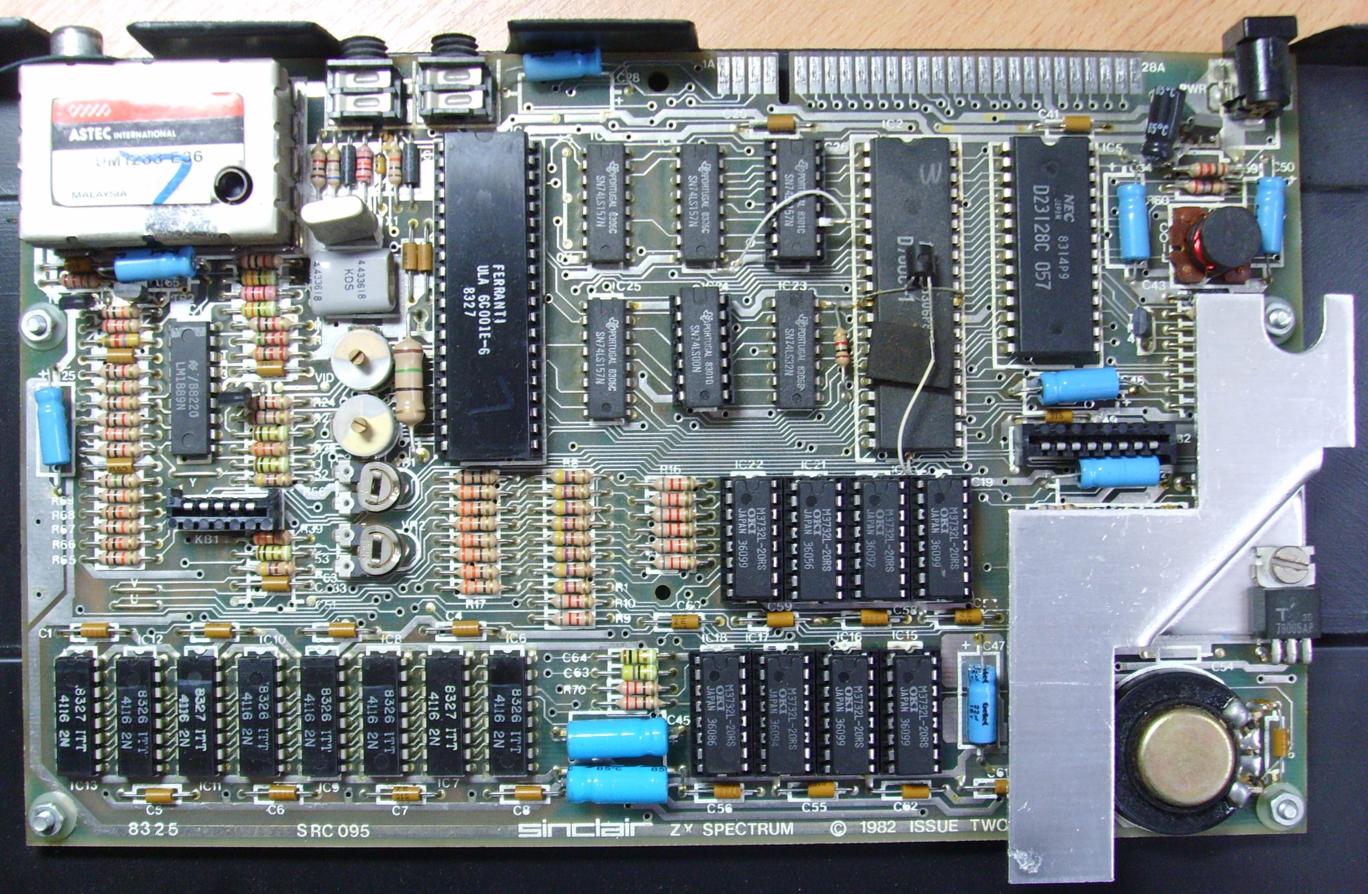Sinclair ZX Spectrum - 48k Issue 2 Motherboard
