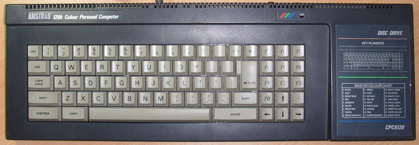 Amstrad CPC6128 - Original Case