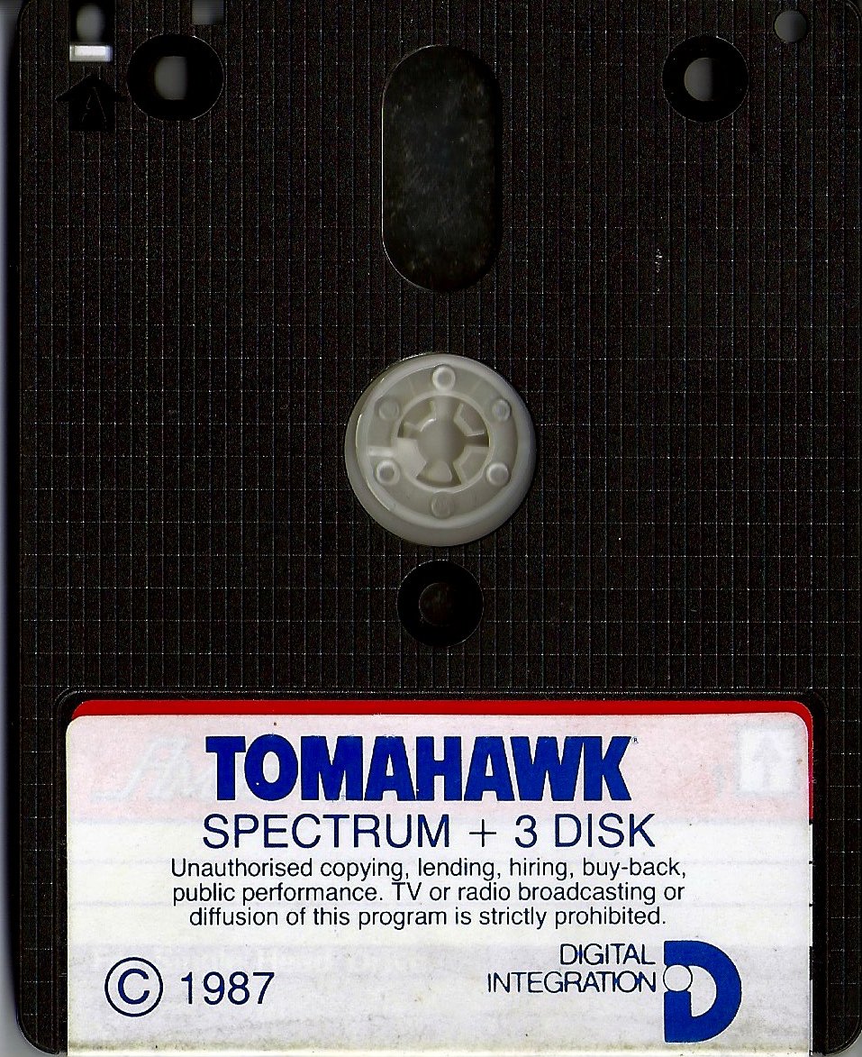 Tomahawk - Zx Spectrum +3 Floppy Disk