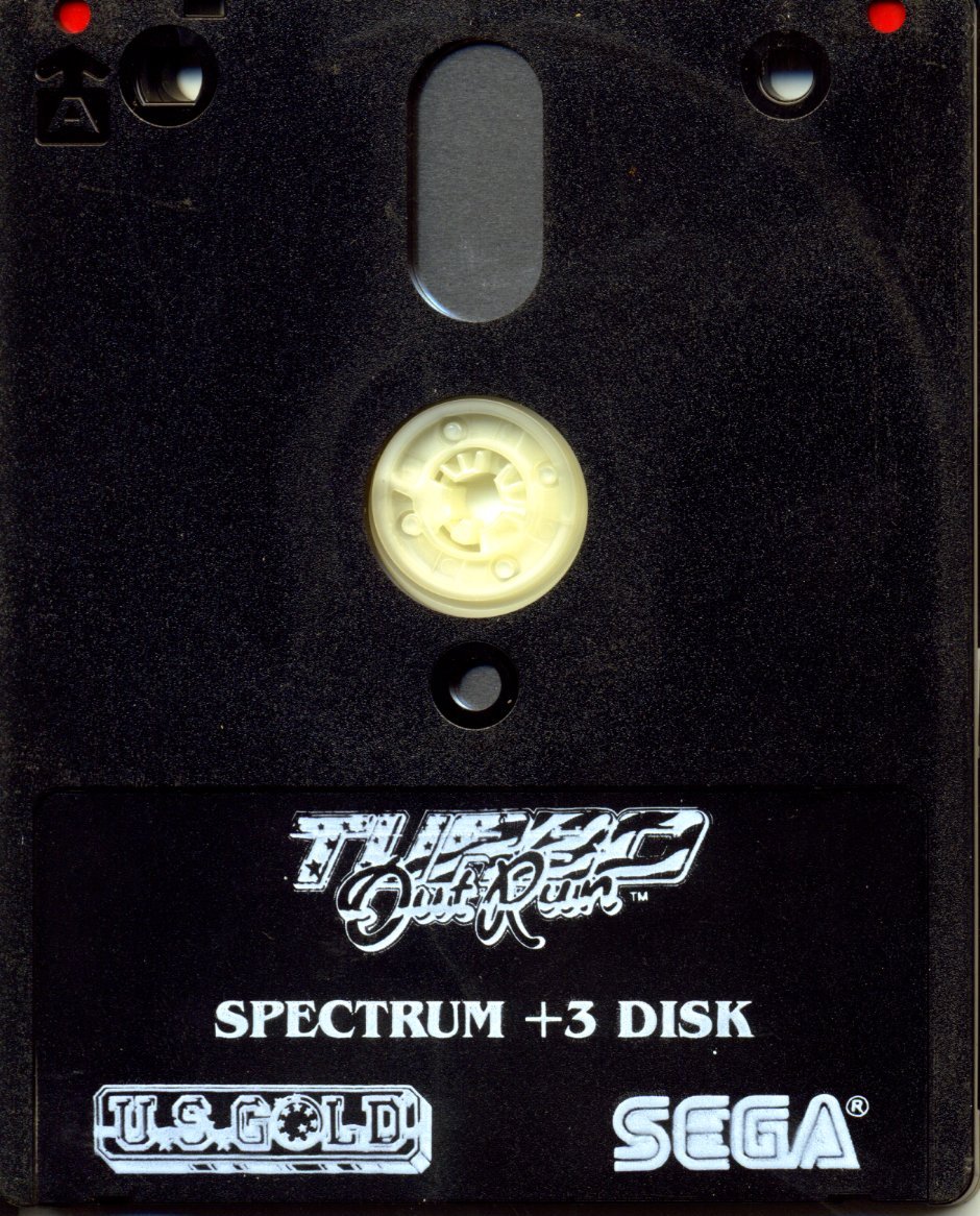 Turbo Out Run - Zx Spectrum +3 Floppy Disk