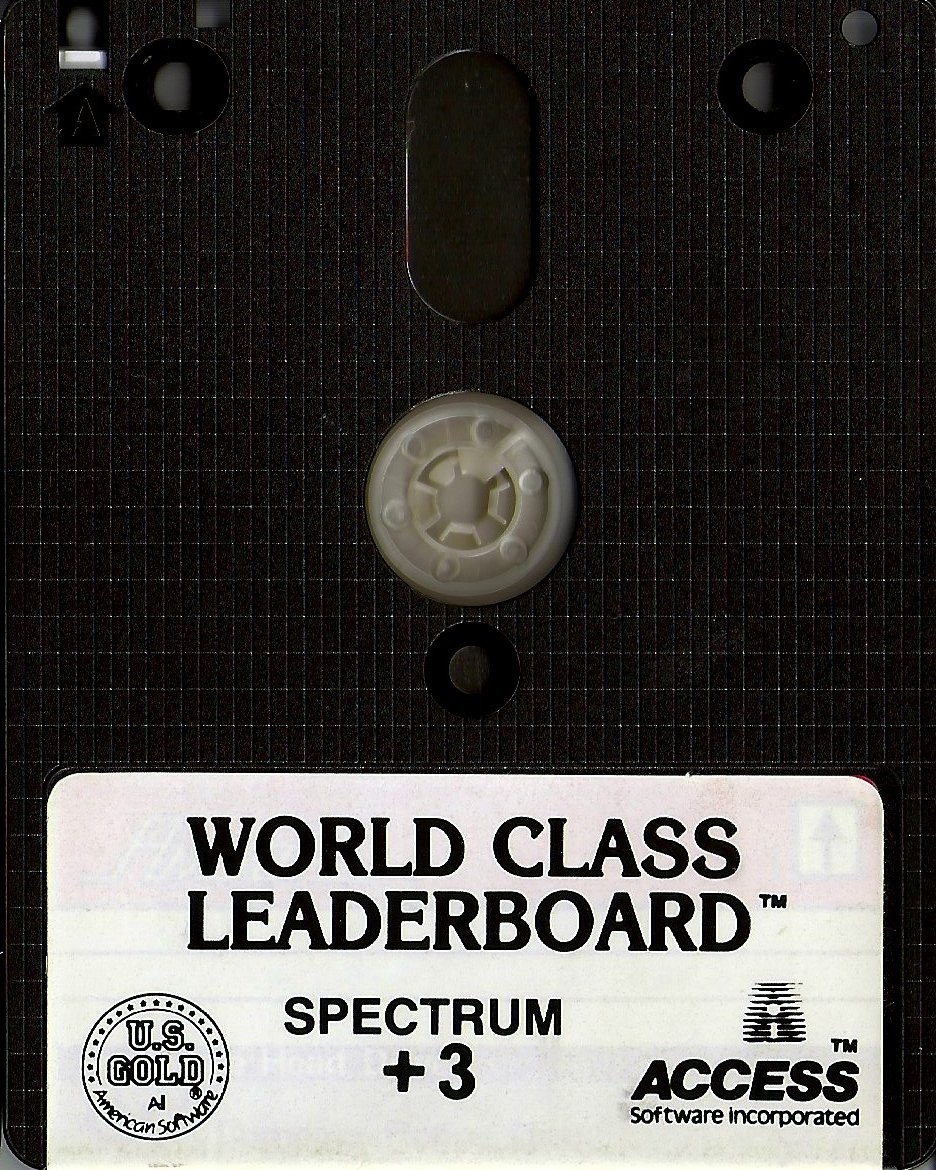 World Class Leaderboard - Zx Spectrum +3 Floppy Disk