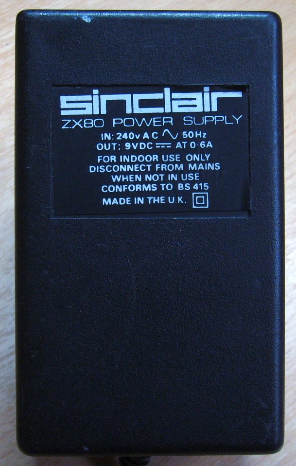 Sinclair ZX80 - Power Supply Unit