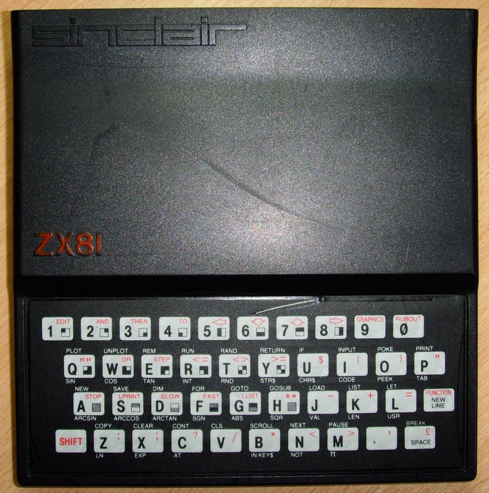 Sinclair ZX81 - Original Case