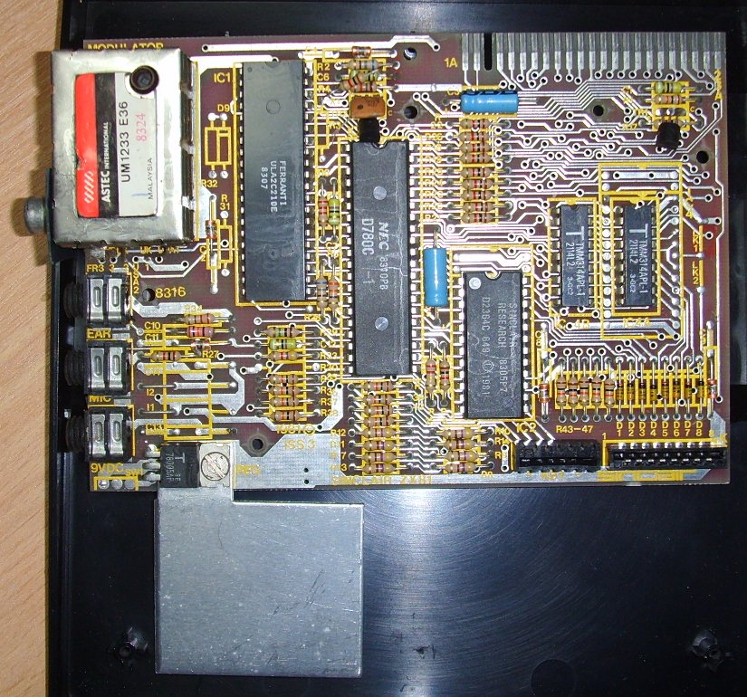 Sinclair ZX81 - Issue 3 Motherboard