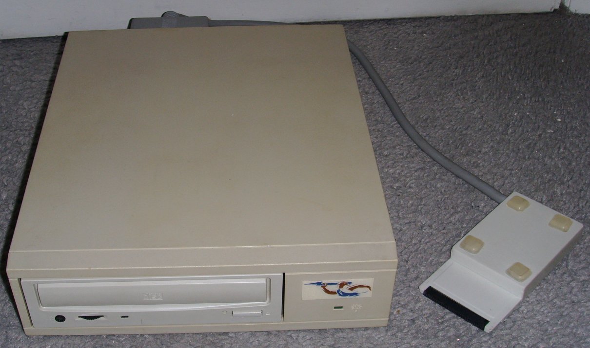 Commdore Amiga 1200 - External SCSI CDROM
