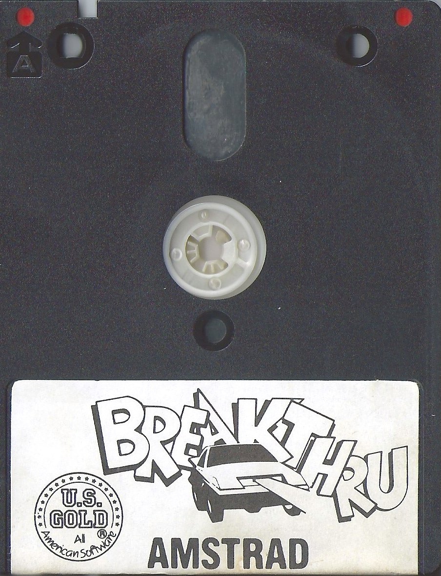 BreakThru - Amstrad CPC Floppy Disk