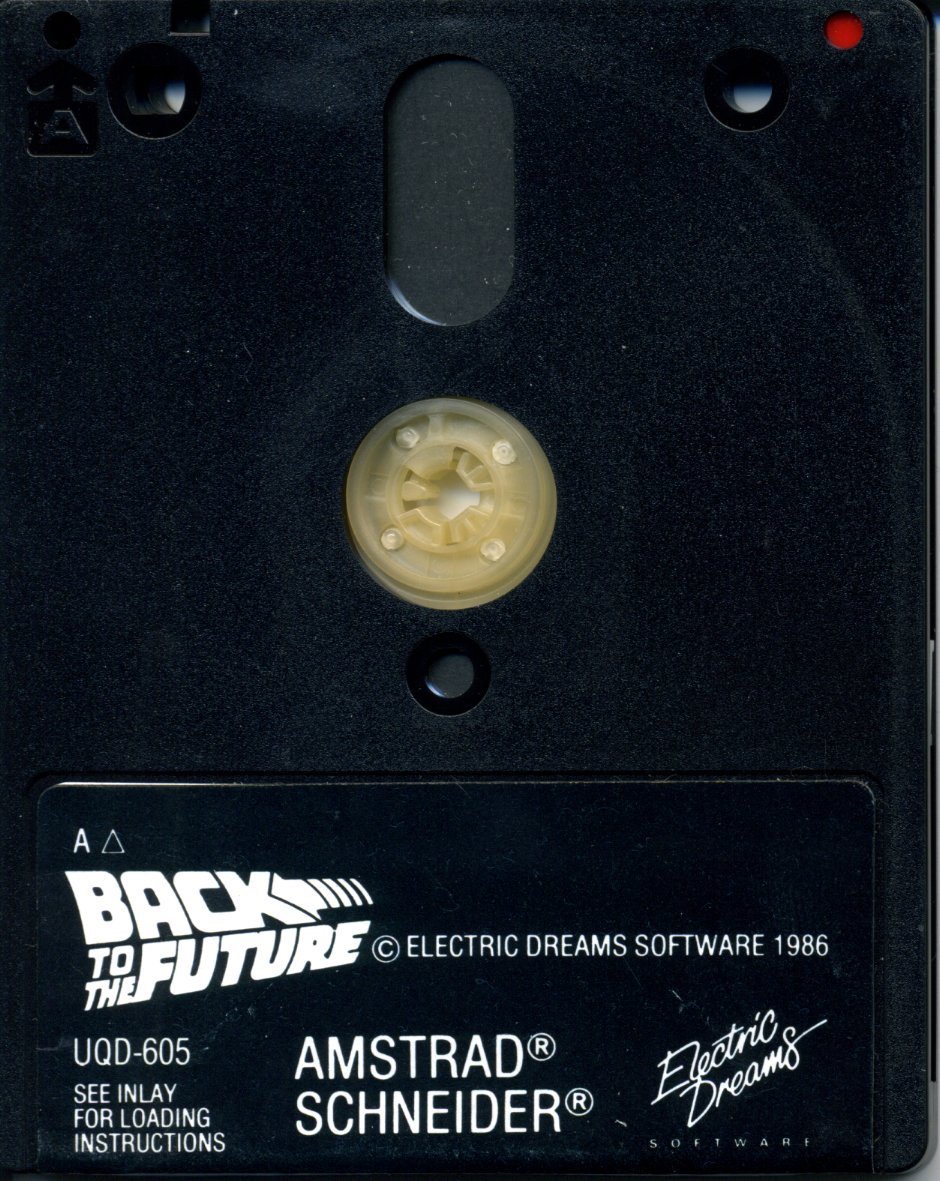 Back to the Future - Amstrad CPC Floppy Disk
