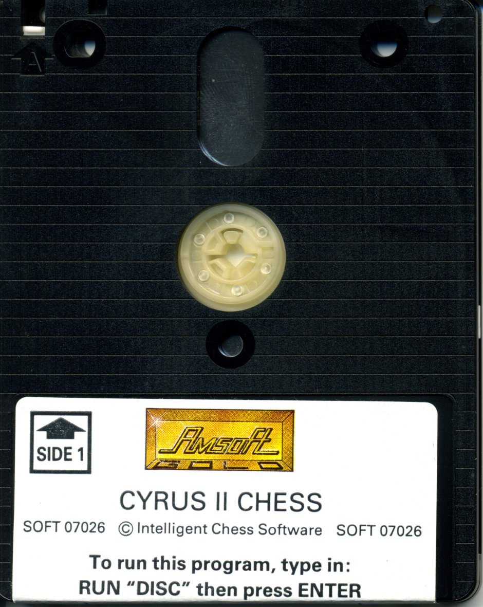 Cyrus II Chess - Amstrad CPC Floppy Disk