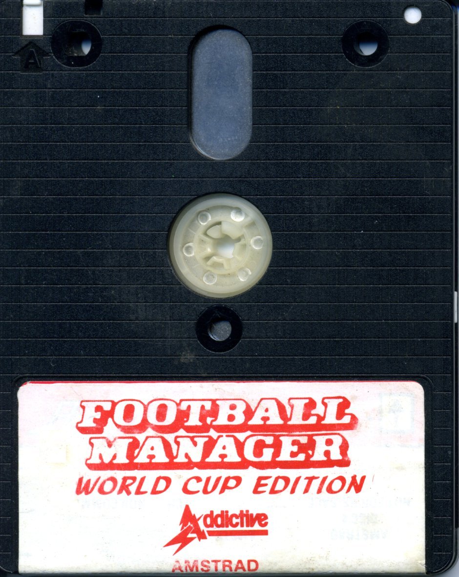 Football Manager World Cup Edition - Amstrad CPC Floppy Disk