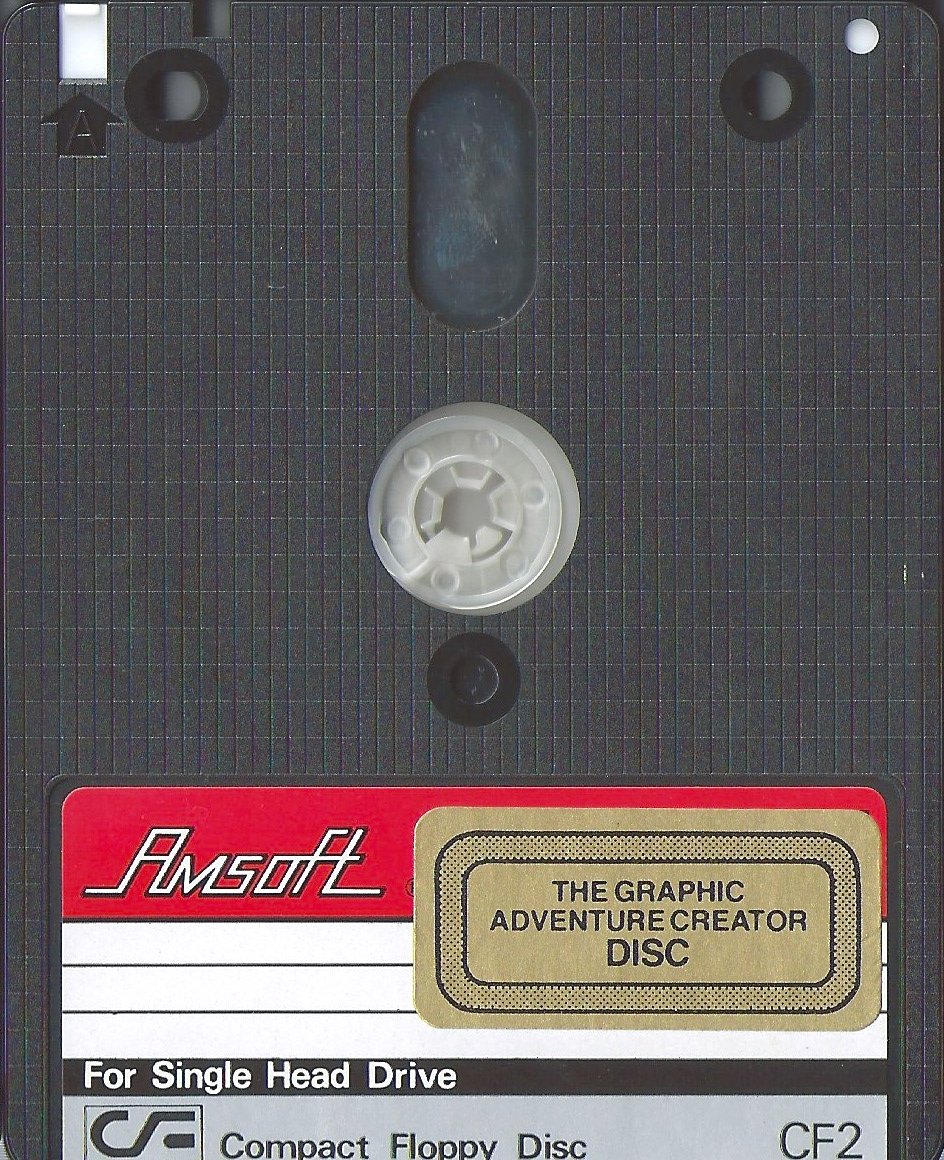 Graphic Adventure Creator - Amstrad CPC Floppy Disk