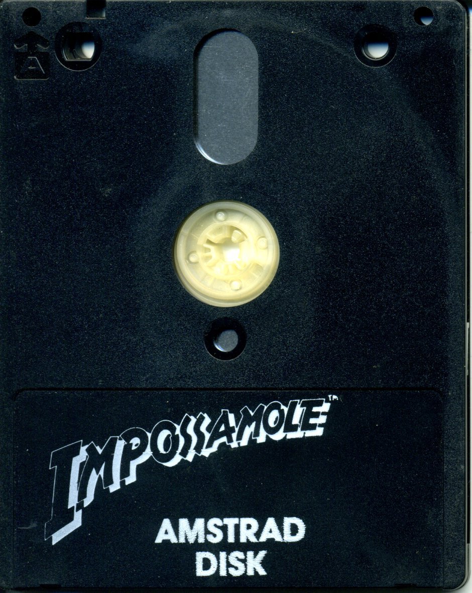 Impossamole - Amstrad CPC Floppy Disk
