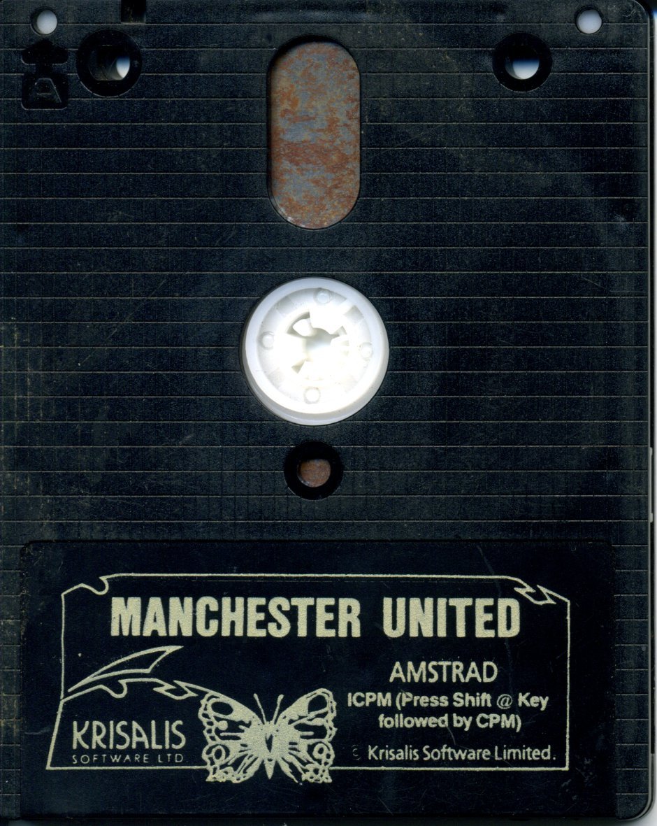 Manchester United - Amstrad CPC Floppy Disk