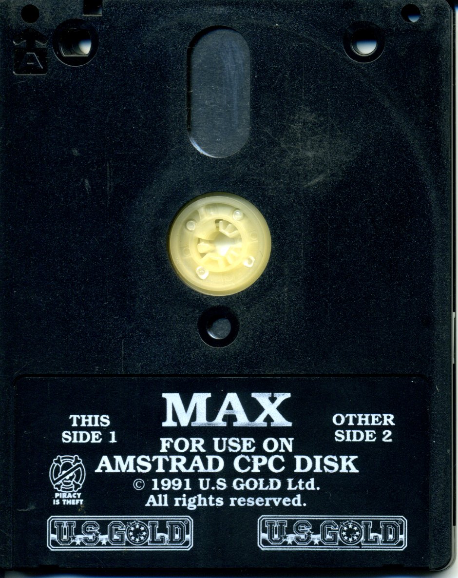 Maximum Action Xtra (Compilation) - Amstrad CPC Floppy Disk