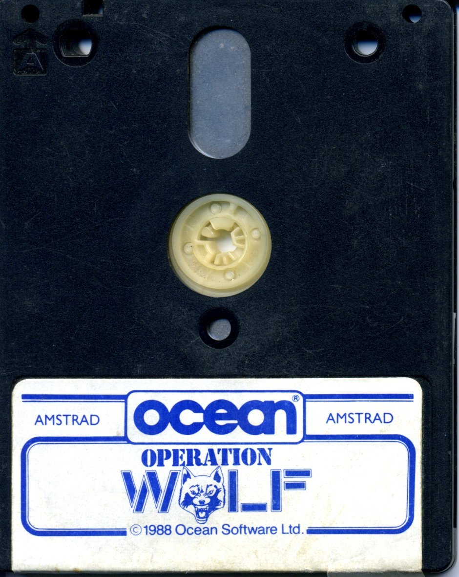 Operation Wolf - Amstrad CPC Floppy Disk