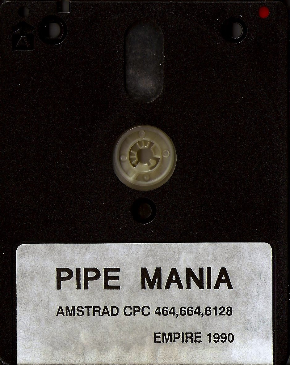 Pipe Mania - Amstrad CPC Floppy Disk