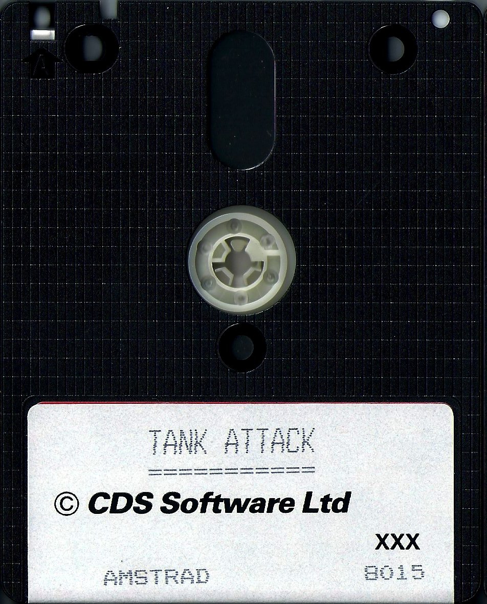 Tank Attack - Amstrad CPC Floppy Disk