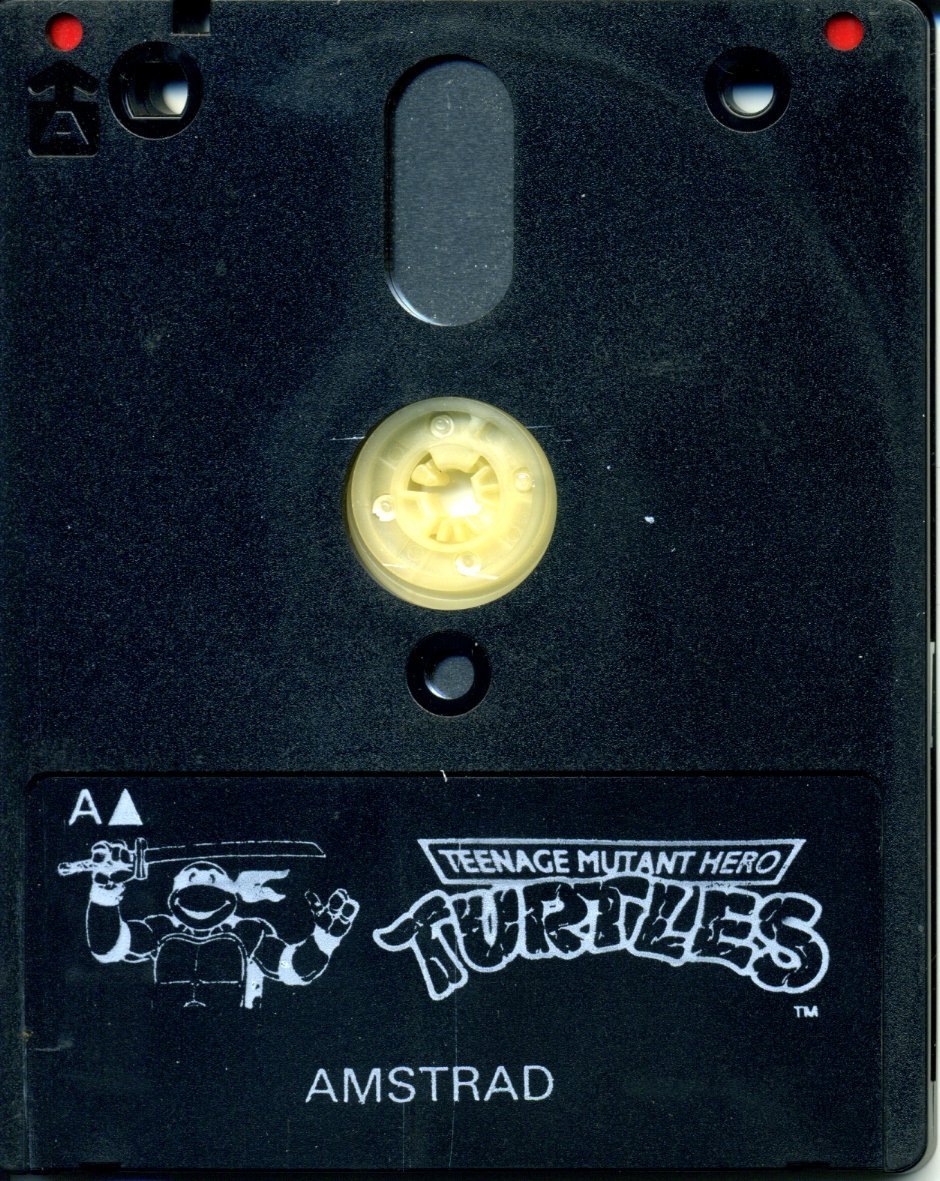 Teenage Mutant Hero Turtles - Amstrad CPC Floppy Disk