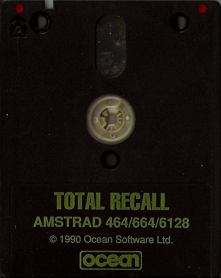 Total Recall - Amstrad CPC Floppy Disk