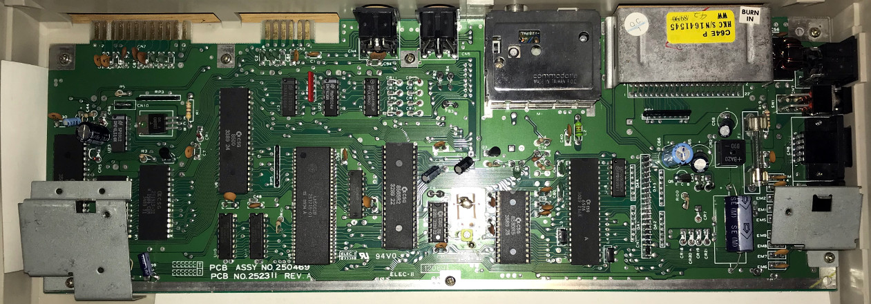 Commodore 64C - Revision A Motherboard