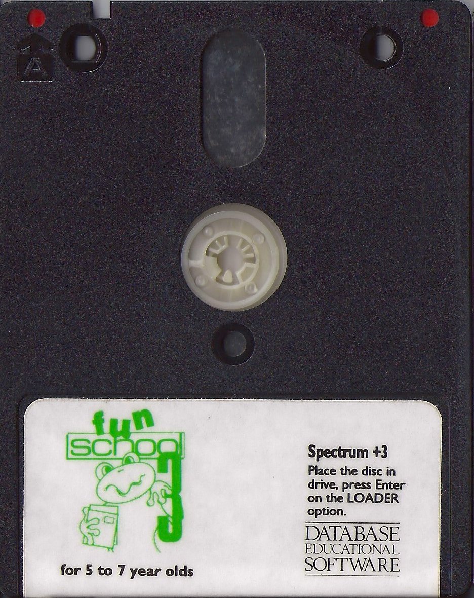 Fun School 3 5 to 7 Year Olds - Zx Spectrum +3 Floppy Disk