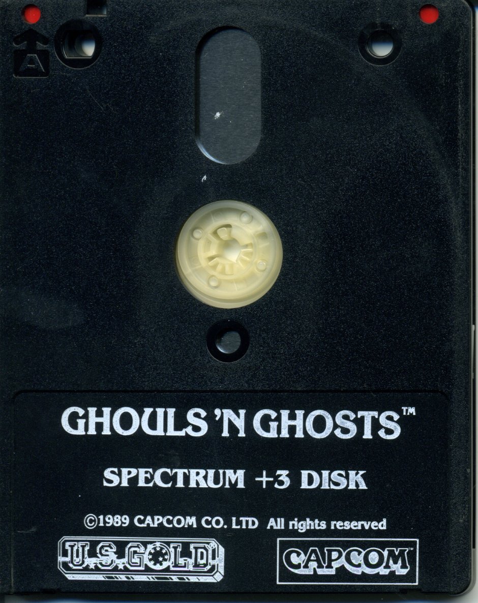Ghouls 'N' Ghosts - Zx Spectrum +3 Floppy Disk