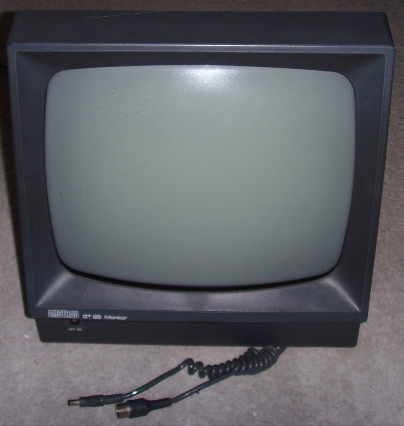 Amstrad CPC - GT 65 Green Screen Monitor