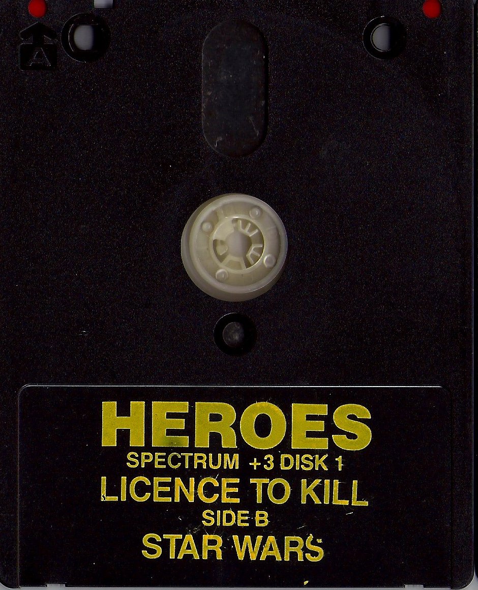 Heroes (Compilation) - Zx Spectrum +3 Floppy Disk