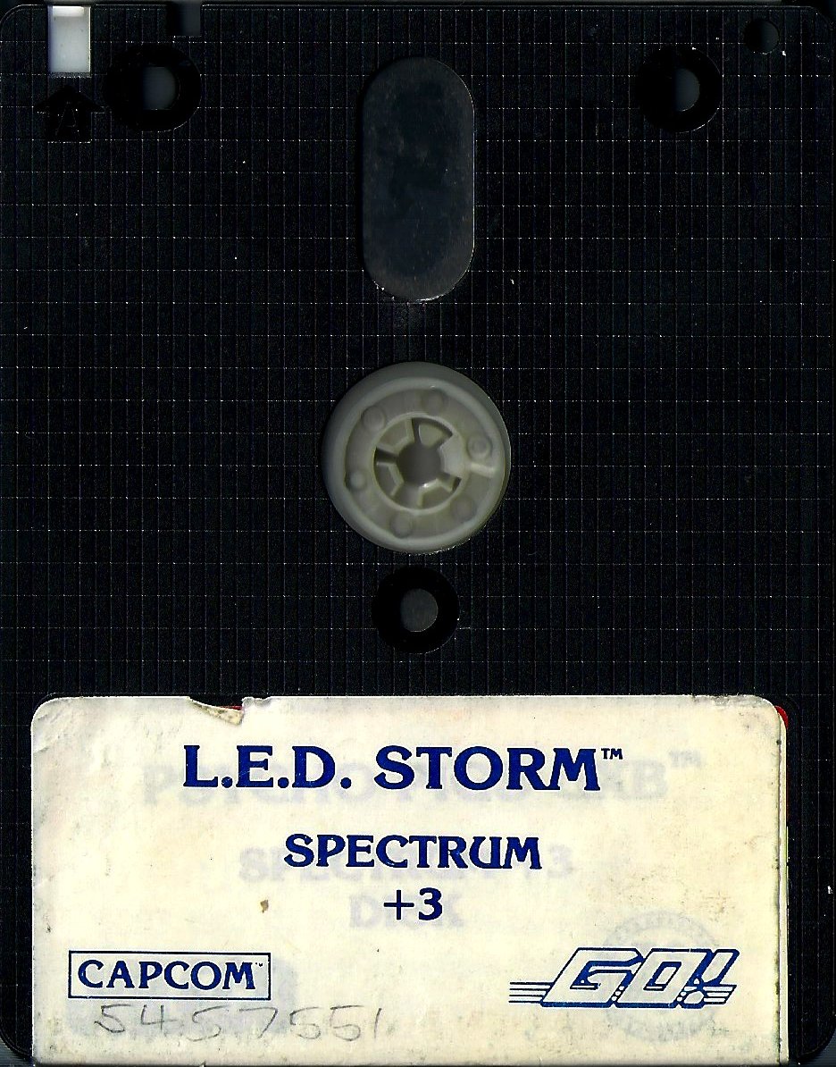 LED Storm - Zx Spectrum +3 Floppy Disk
