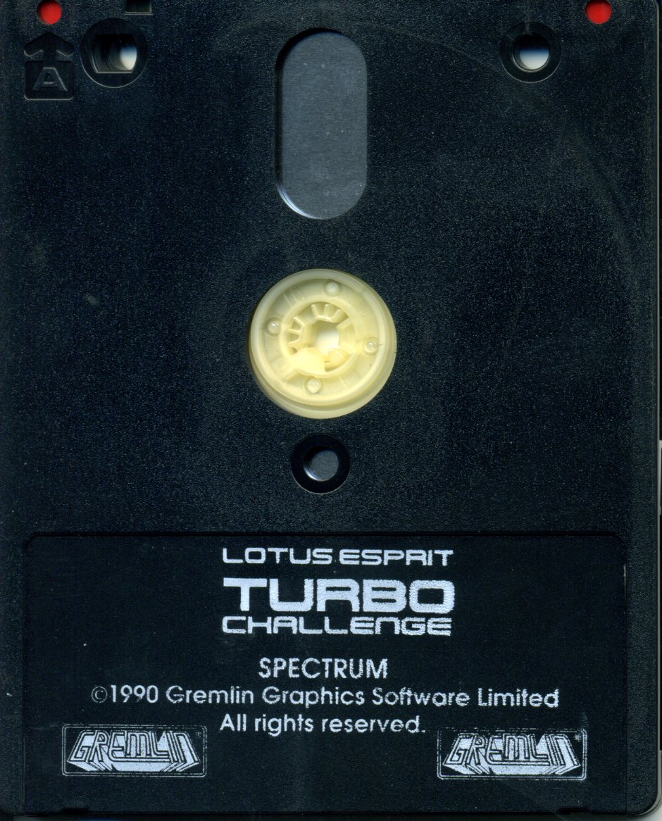 Lotus Esprit Turbo Challenge - Zx Spectrum +3 Floppy Disk