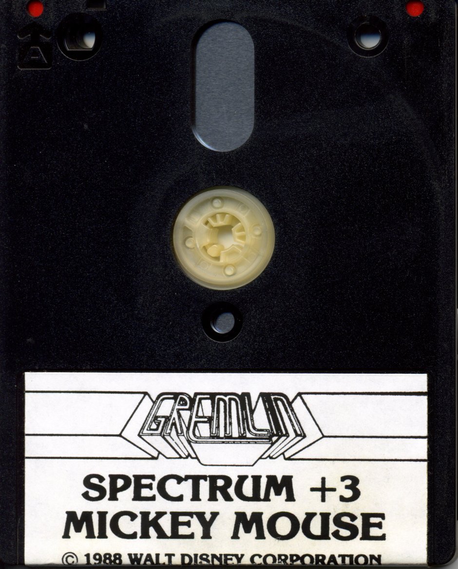 Mickey Mouse - Zx Spectrum +3 Floppy Disk