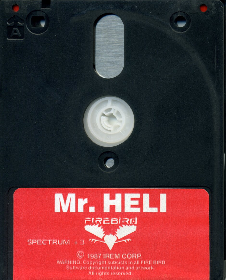 Mr. HELI - Zx Spectrum +3 Floppy Disk