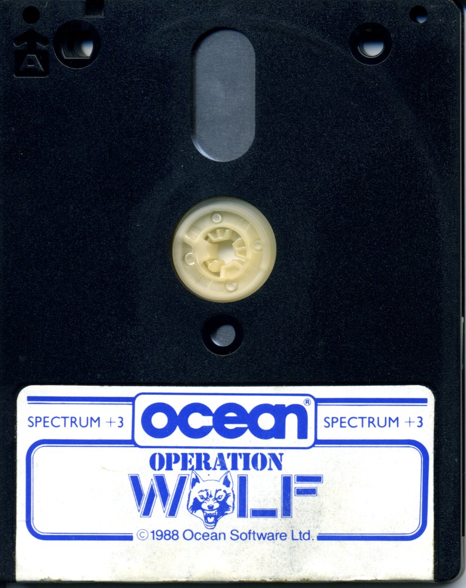 Operation Wolf - Zx Spectrum +3 Floppy Disk
