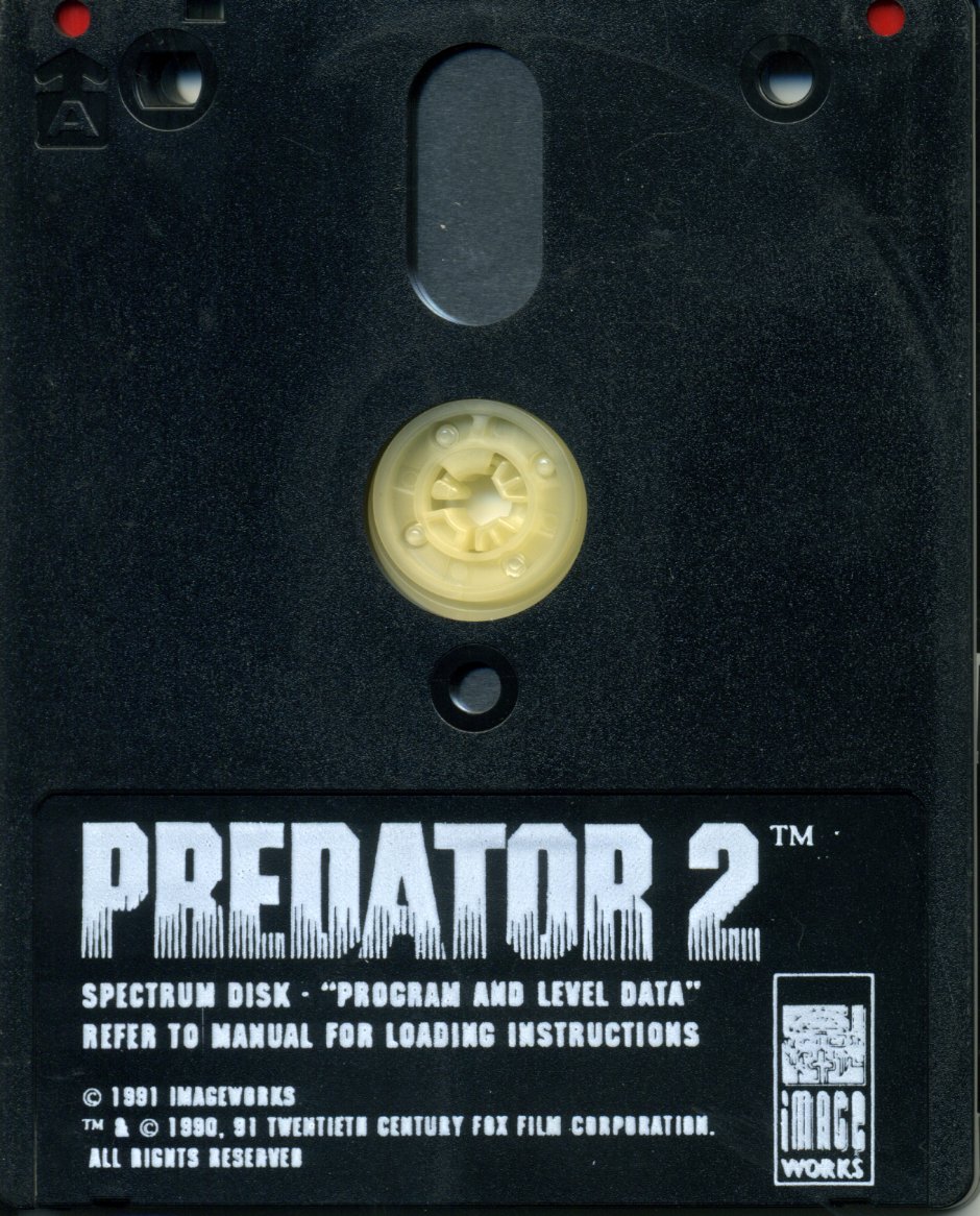 Predator 2 - Zx Spectrum +3 Floppy Disk