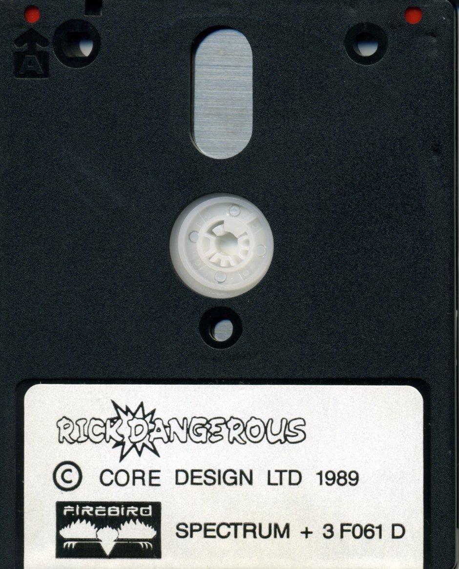 Rick Dangerous - Zx Spectrum +3 Floppy Disk