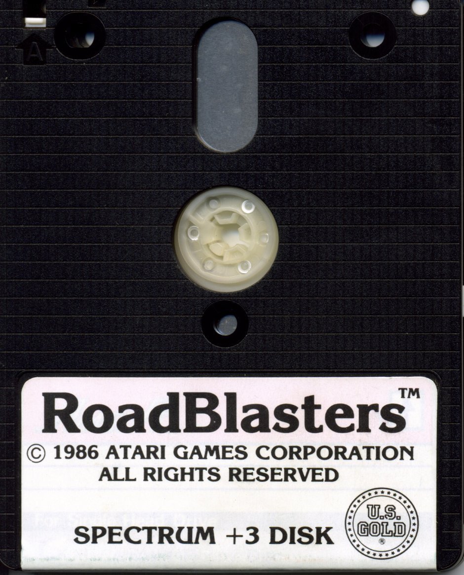 Road Blasters - Zx Spectrum +3 Floppy Disk