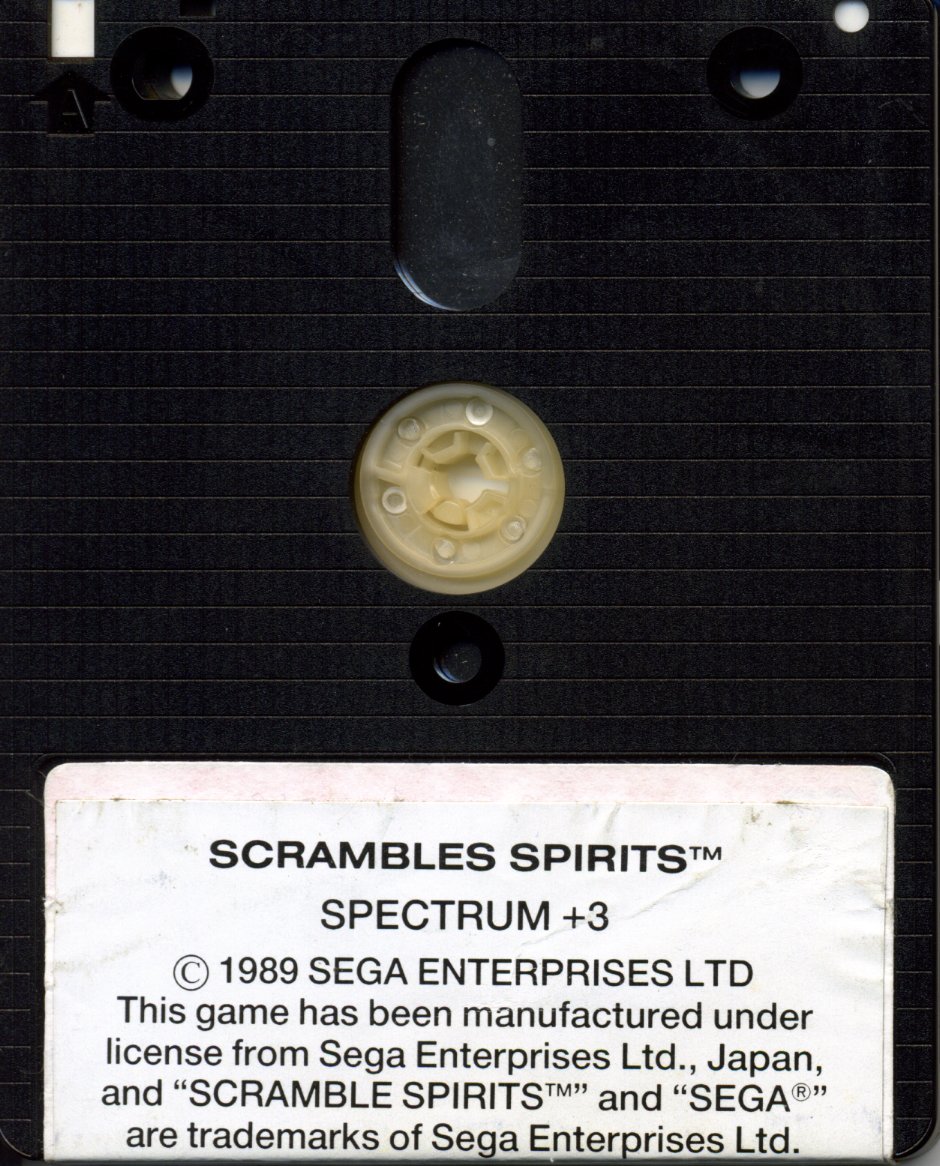 Scramble Spirits - Zx Spectrum +3 Floppy Disk
