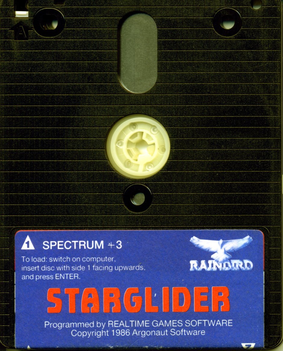 Starglider - Zx Spectrum +3 Floppy Disk