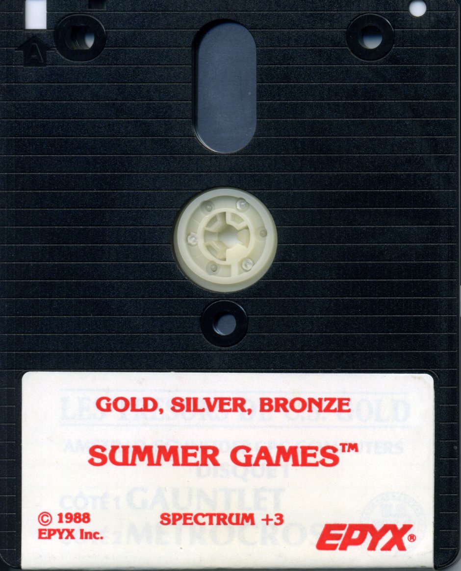 Summer Games - Zx Spectrum +3 Floppy Disk