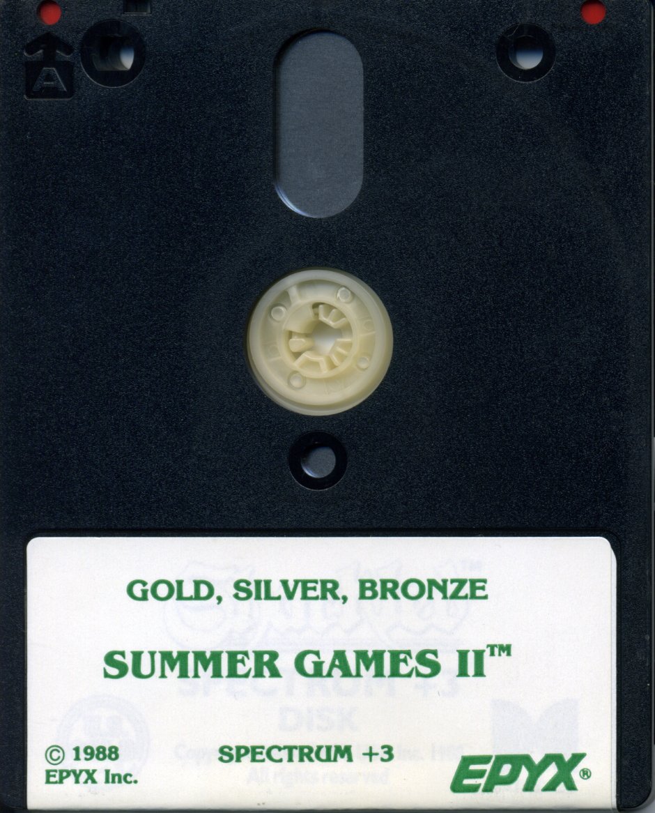 Summer Games II - Zx Spectrum +3 Floppy Disk
